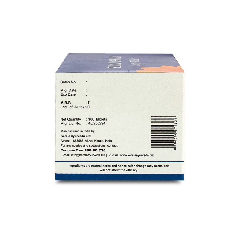 Kerala Ayurveda Sukumaram Kwath, 100 Tablets-3.webp